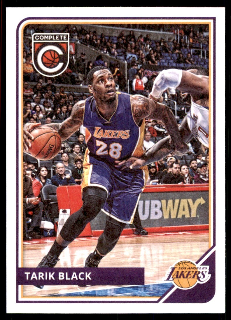 2015-16 Panini Complete_ Tarik Black Los Angeles Lakers #12