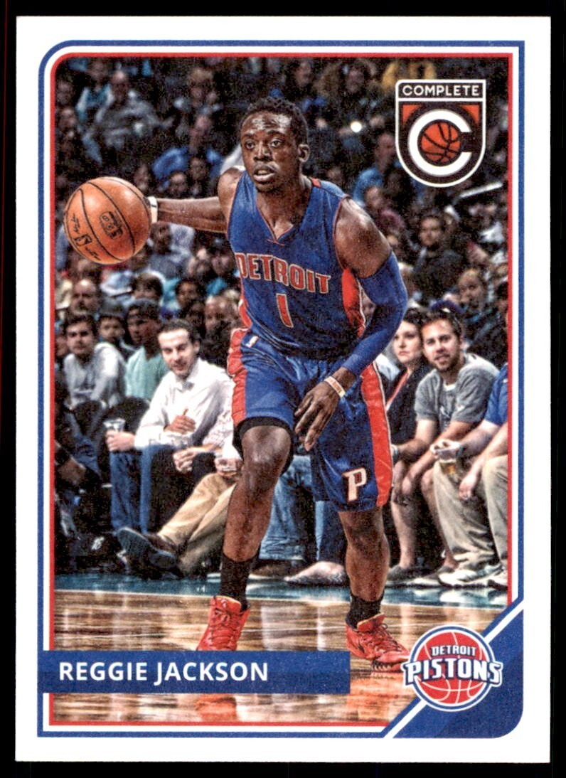 2015-16 Panini Complete_ Reggie Jackson Detroit Pistons #199
