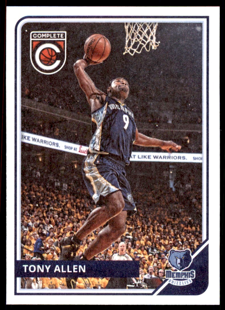 2015-16 Panini Complete- Tony Allen 100 Memphis Grizzlies #204