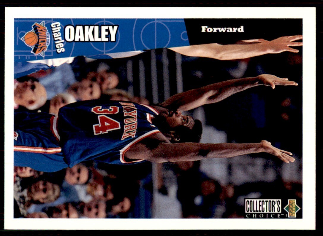 1996-97 Upper Deck Charles Oakley Basketball Cards #101
