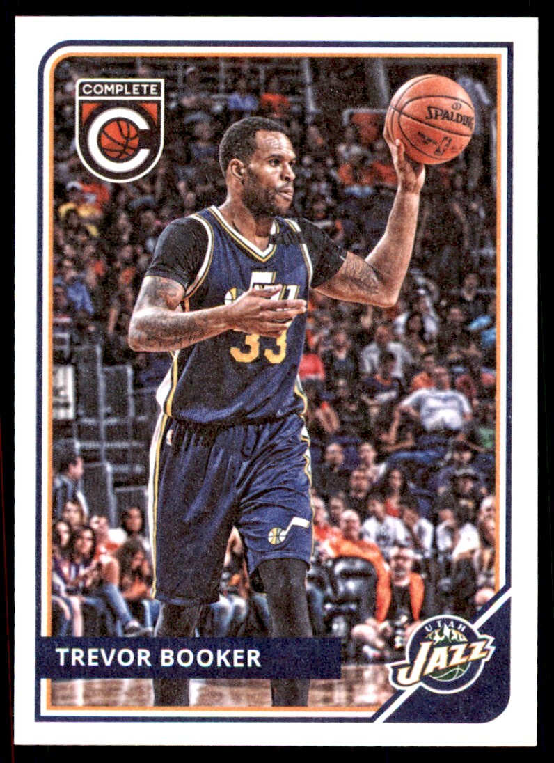 2015-16 Panini Complete- Trevor Booker Utah Jazz #48