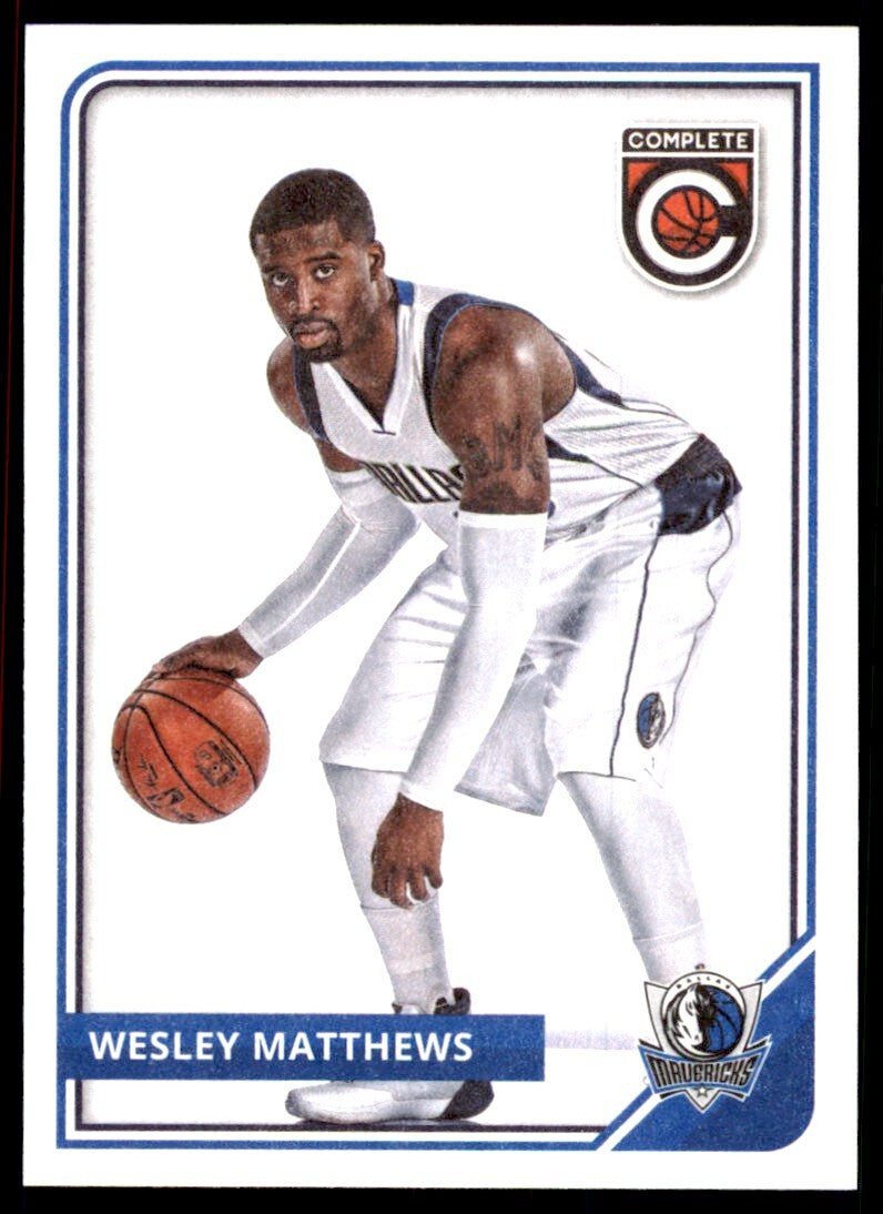 2015-16 Panini Complete- Wesley Matthews Dallas Mavericks #30