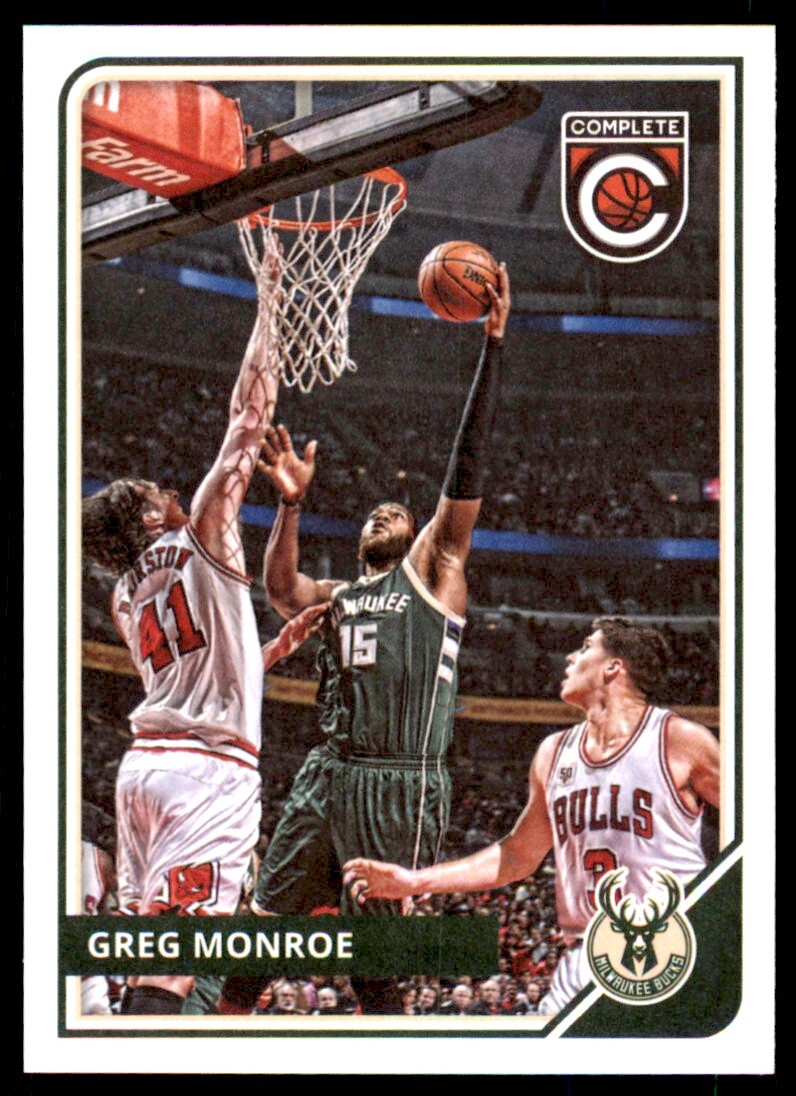 2015-16 Panini Complete* Greg Monroe 100 Milwaukee Bucks #277
