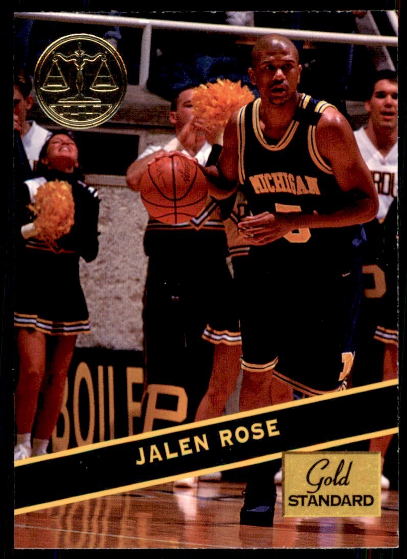 1994-95 Signature Rookies Jalen Rose Basketball Cards #16