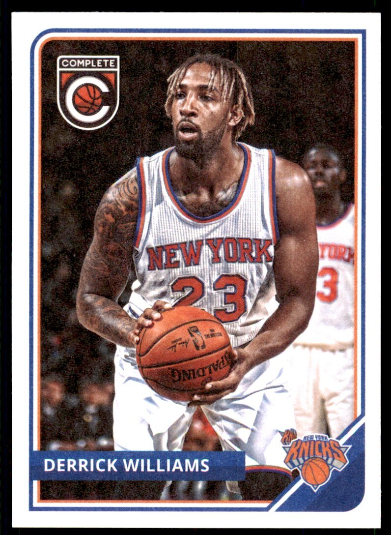 2015-16 Panini Complete^ Derrick Williams New York Knicks #112