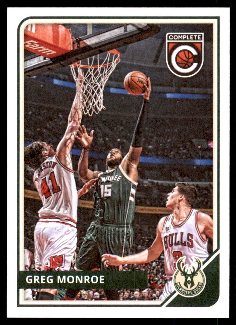 2015-16 Panini Complete^ Greg Monroe Milwaukee Bucks #277