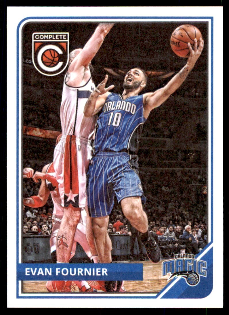 2015-16 Panini Complete^ Evan Fournier 100 Orlando Magic #257