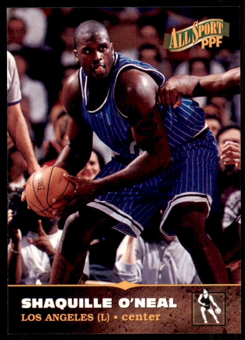 1996-97 Score Board All Sport Shaquille O'Neal C Basketball Card #1