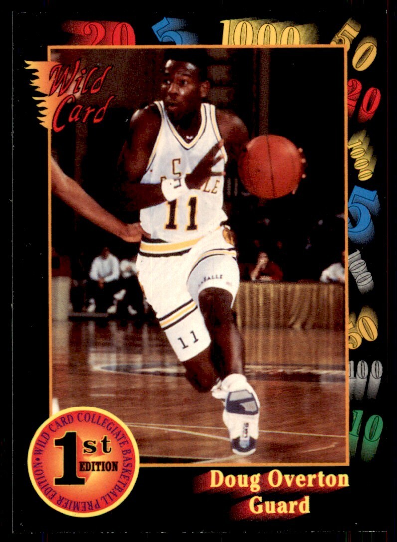 1992-93 Wild Card Doug Overton Basketball Cards #33