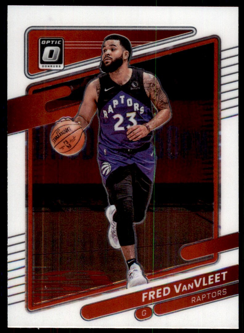 2021-22 Donruss Optic Fred VanVleet Basketball Card Toronto Raptors #1