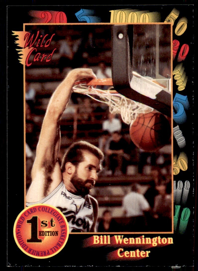 1992-93 Wild Card Bill Wennington Basketball Cards #61