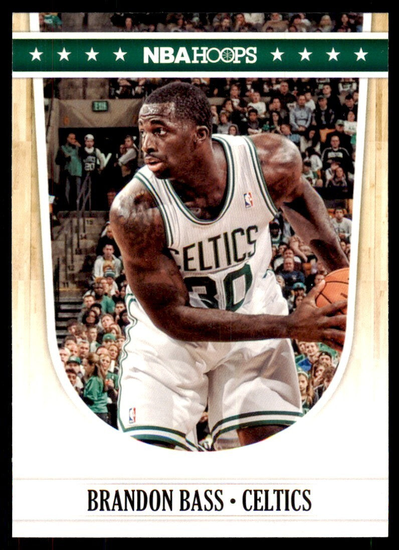2011-12 NBA Hoops. Brandon Bass 100 Boston Celtics #8