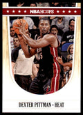 2011-12 NBA Hoops. Dexter Pittman Miami Heat #121
