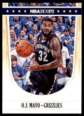 2011-12 NBA Hoops. O.J. Mayo 100 Memphis Grizzlies #108