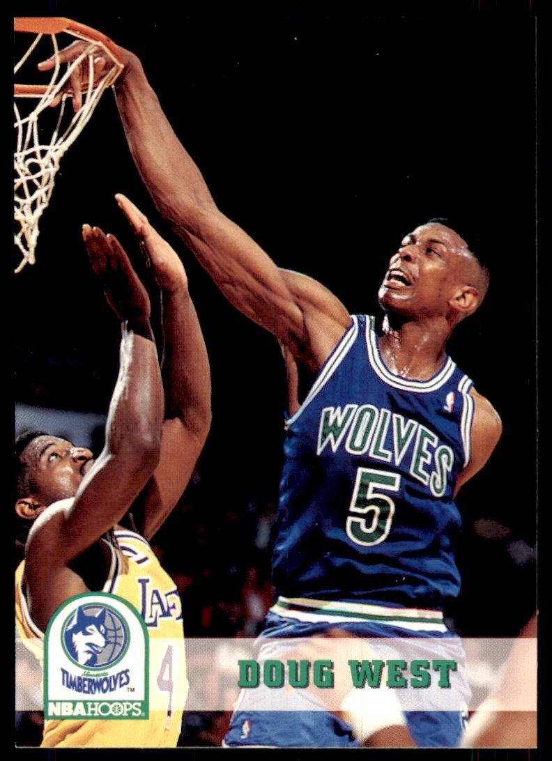 1993-94 NBA Hoops Doug West Basketball Cards #134