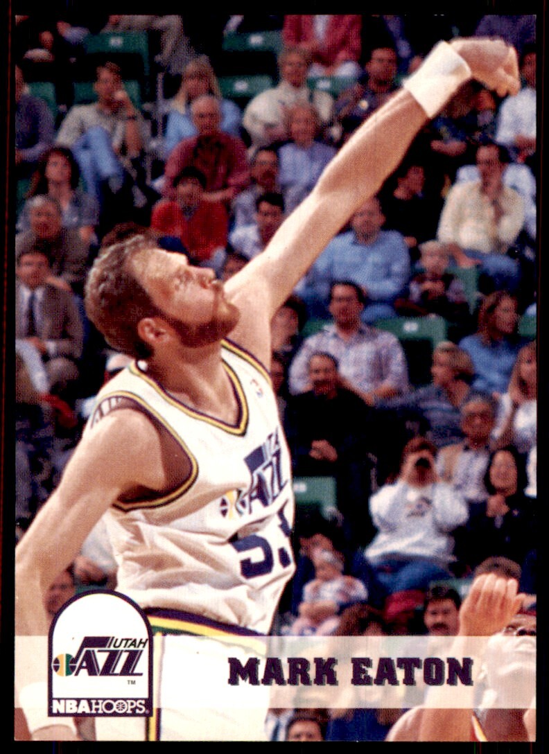 1993-94 NBA Hoops Mark Eaton Basketball Cards #215