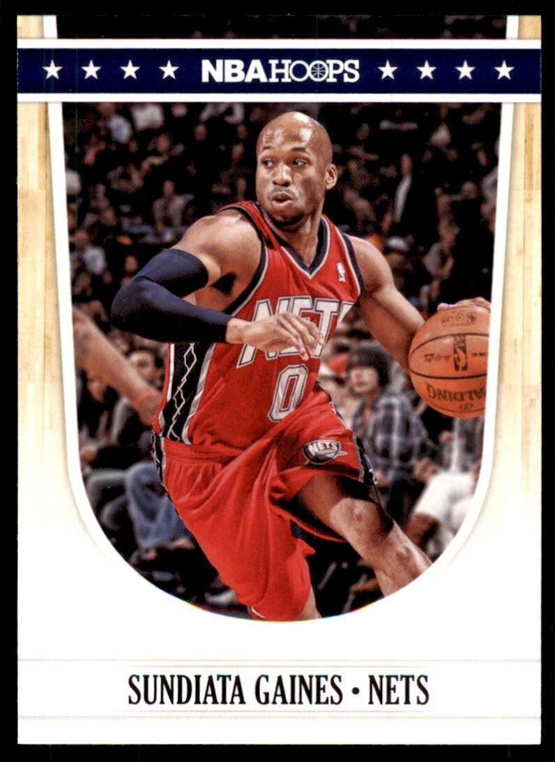 2011-12 NBA Hoops: Sundiata Gaines New Jersey Nets #144