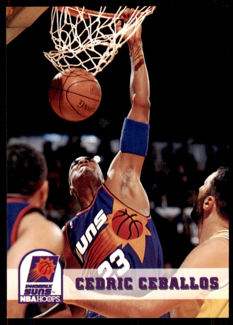 1993-94 NBA Hoops Cedric Ceballos Basketball Cards #170