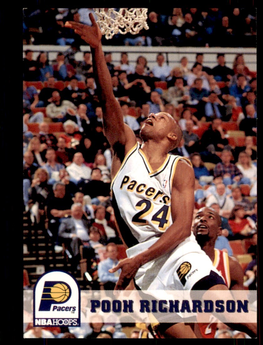 1993-94 NBA Hoops Pooh Richardson Basketball Cards #89