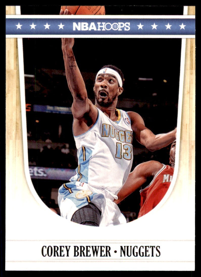 2011-12 NBA Hoops} Corey Brewer Denver Nuggets #51