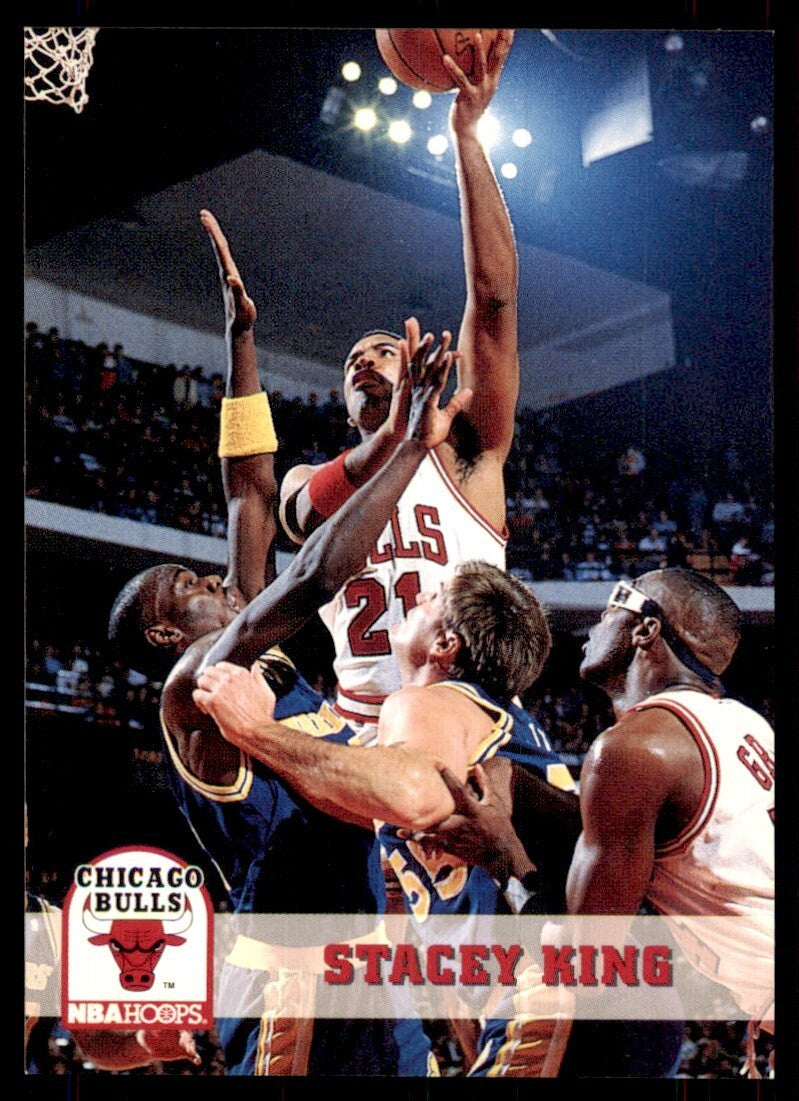 1993-94 NBA Hoops Stacey King Basketball Cards #29