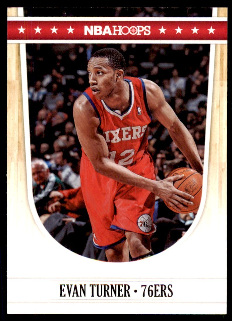 2011-12 NBA Hoops} Evan Turner Philadelphia 76ers #188