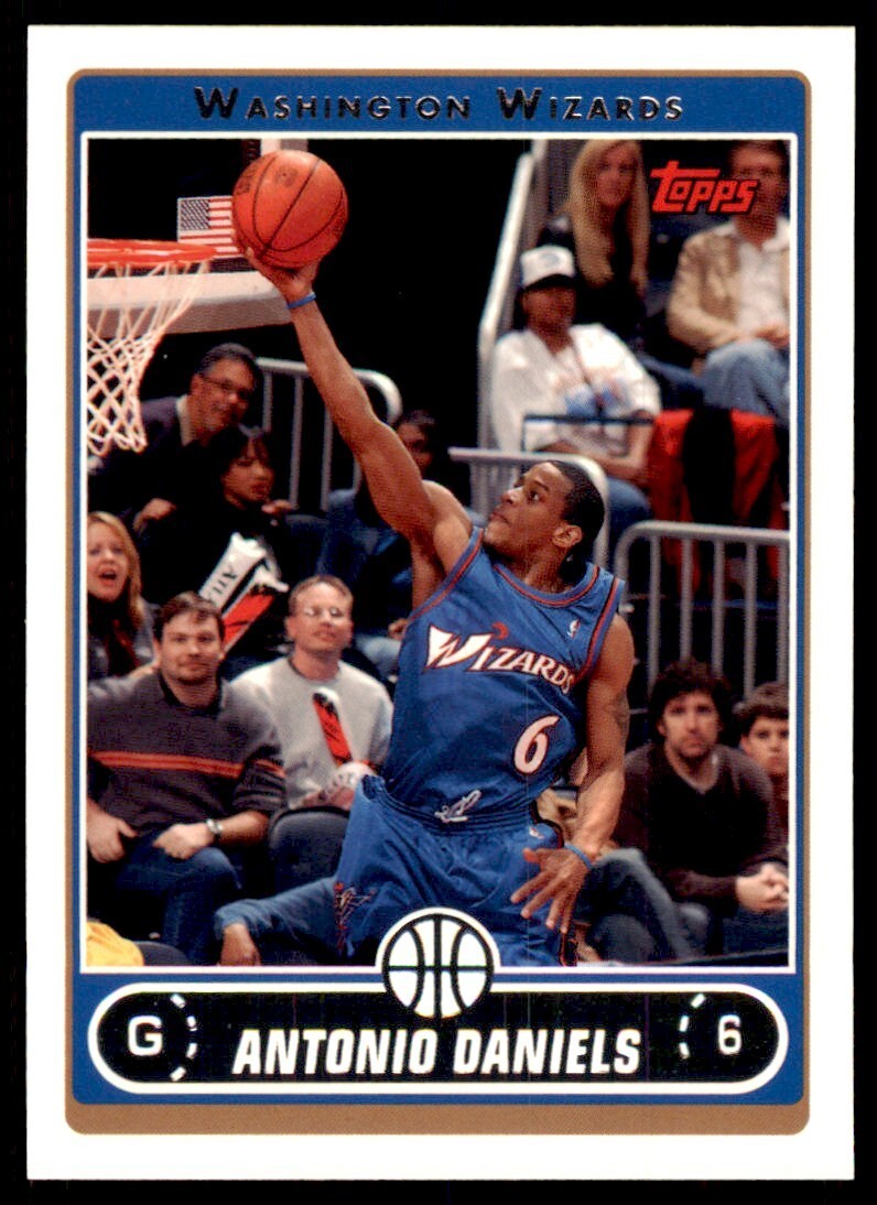 2006-07 Topps. Antonio Daniels Washington Wizards #124