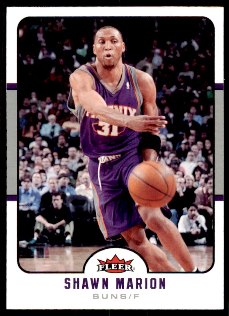 2006-07 Fleer. Shawn Marion Phoenix Suns #153