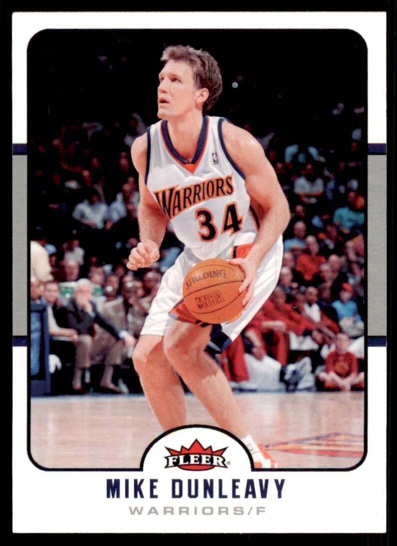 2006-07 Fleer. Mike Dunleavy Jr. Golden State Warriors #58