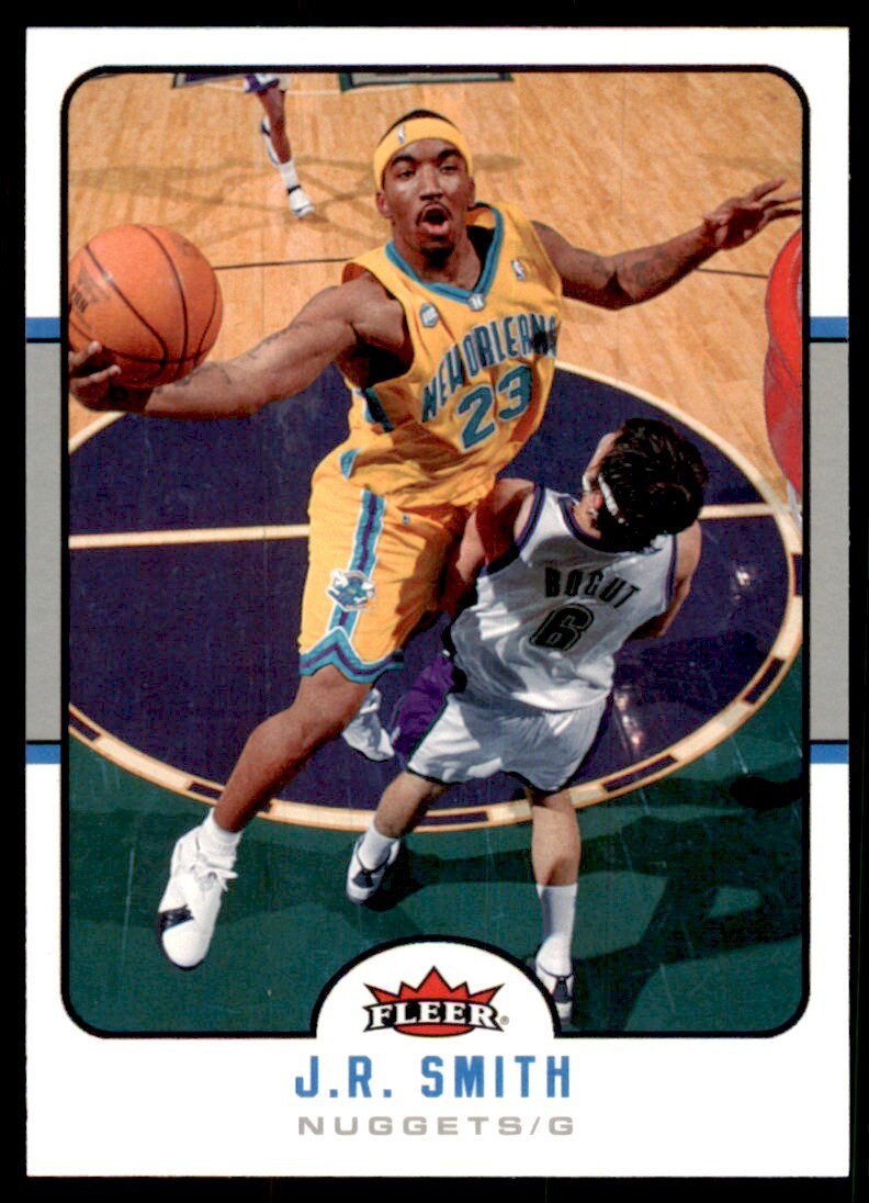2006-07 Fleer. J.R. Smith Denver Nuggets #128