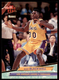 1992-93 Fleer Ultra Alex Blackwell Basketball Cards #285