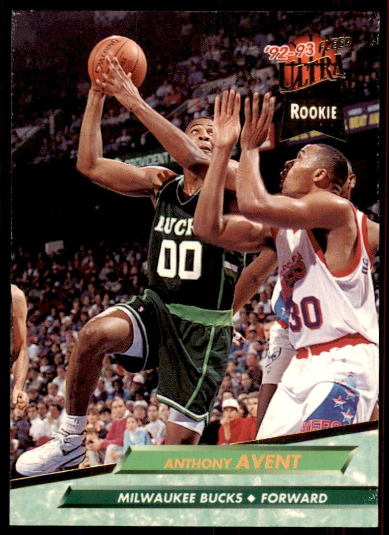 1992-93 Fleer Ultra Anthony Avent Basketball Cards #295