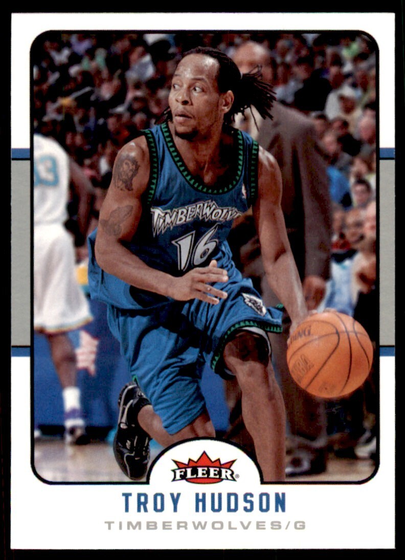 2006-07 Fleer. Troy Hudson 100 Minnesota Timberwolves #115