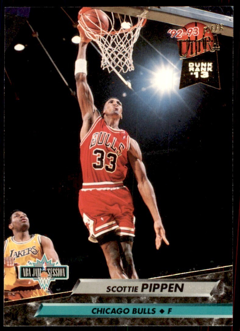 1992-93 Fleer Ultra Scottie Pippen Basketball Cards #213