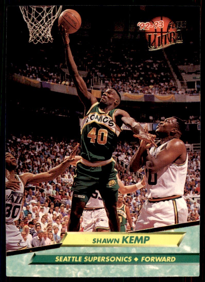 1992-93 Fleer Ultra Shawn Kemp Basketball Cards #172