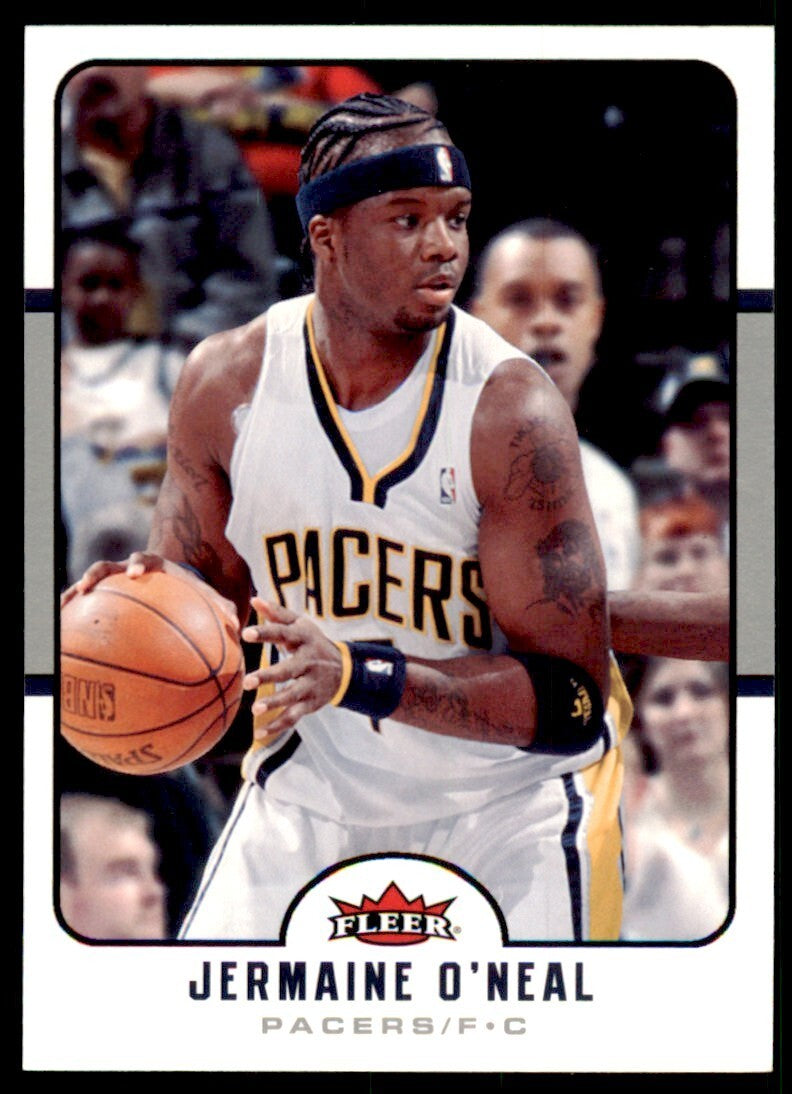 2006-07 Fleer. Jermaine O'Neal Indiana Pacers #74