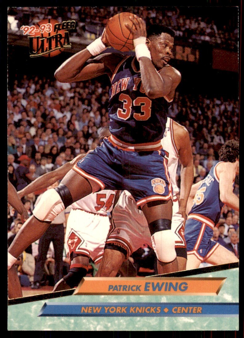1992-93 Fleer Ultra Patrick Ewing Basketball Cards #122