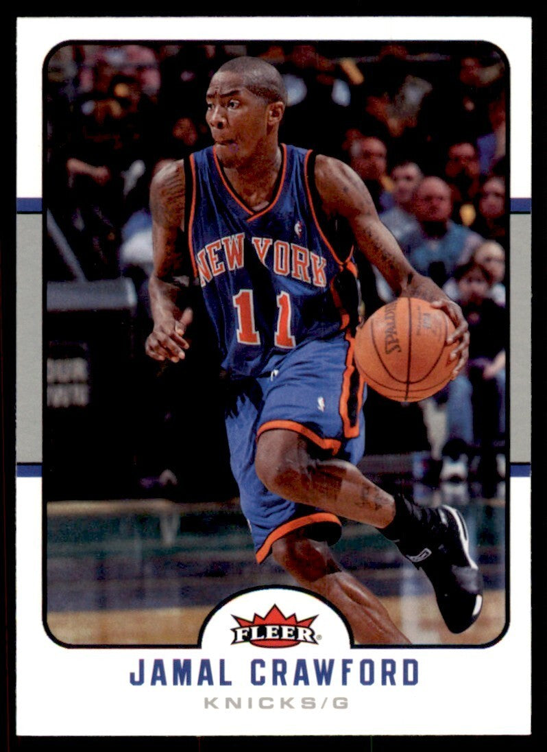 2006-07 Fleer: Jamal Crawford New York Knicks #130
