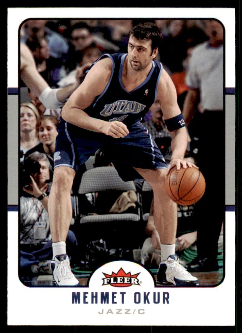 2006-07 Fleer: Mehmet Okur Utah Jazz #192