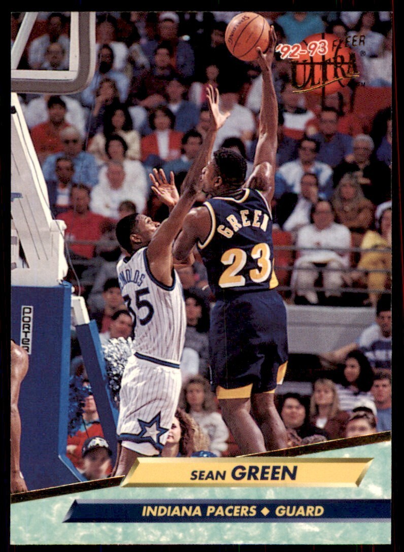 1992-93 Ultra Fleer Sean Green Basketball Cards #274