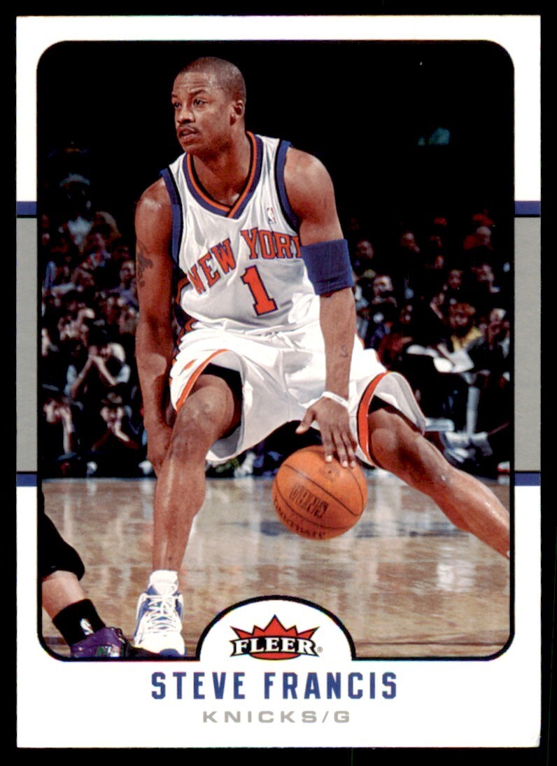 2006-07 Fleer: Steve Francis 101 New York Knicks #131