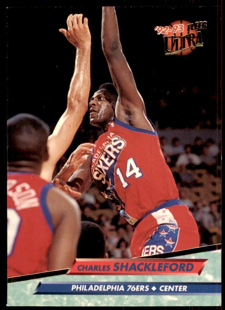 1992-93 Fleer Ultra Charles Shackleford Basketball Cards #141