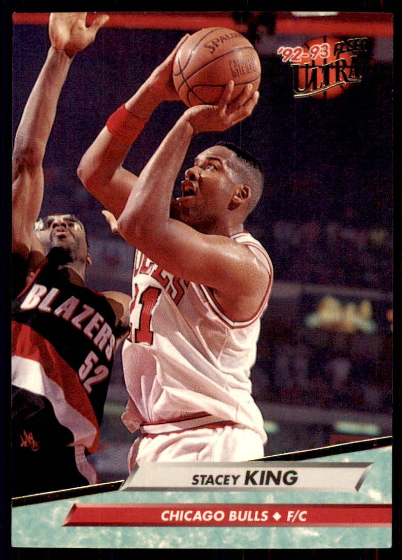 1992-93 Fleer Ultra Stacey King Basketball Cards #28