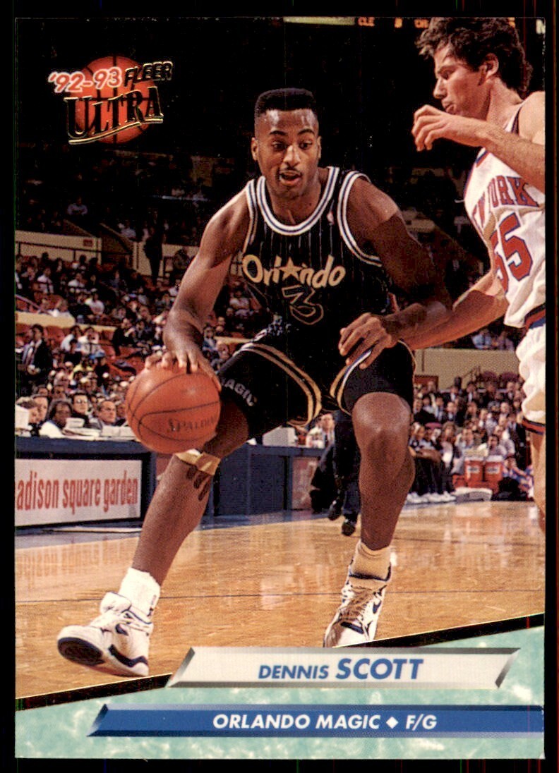 1992-93 Fleer Ultra Dennis Scott Basketball Cards #132