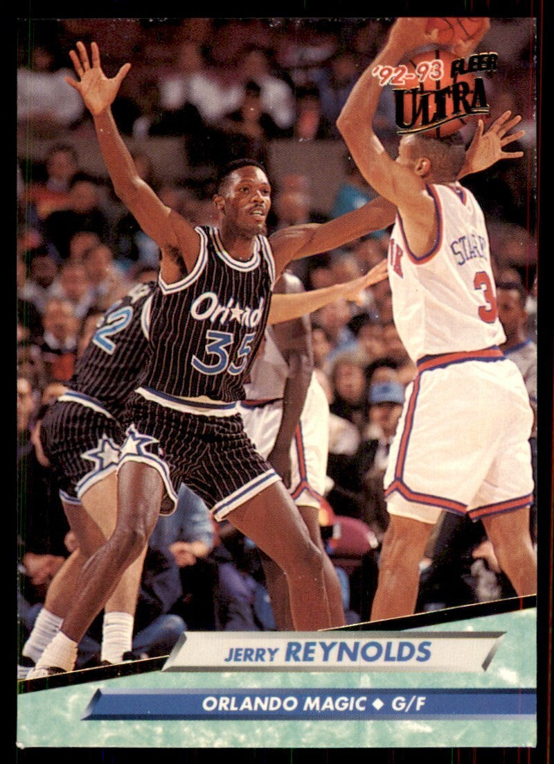 1992-93 Fleer Ultra Jerry Reynolds Basketball Cards #131
