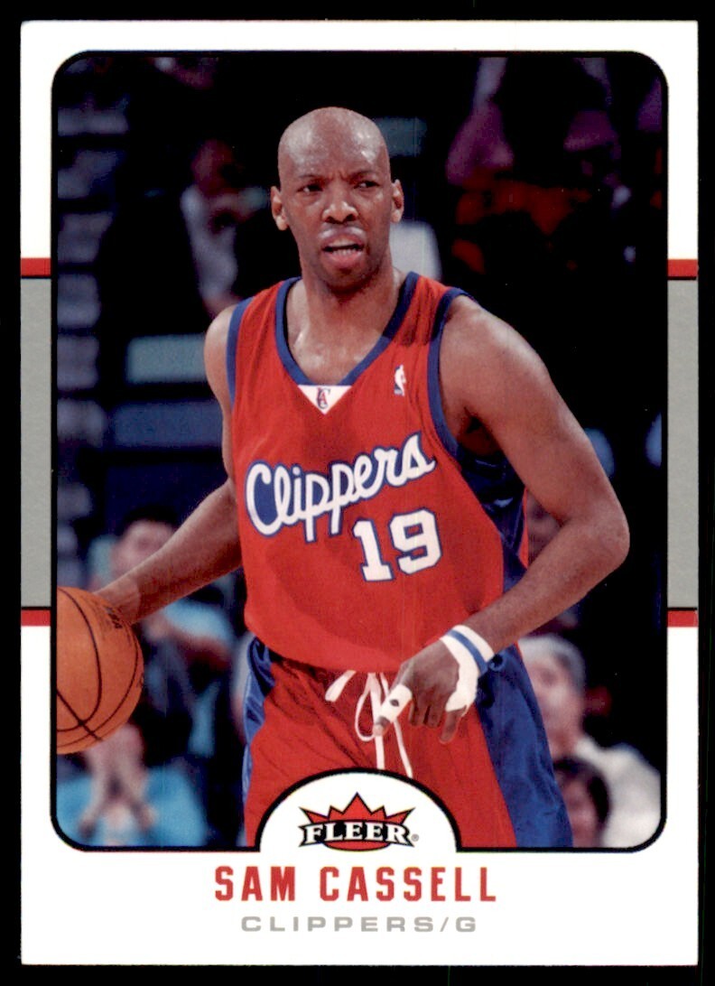 2006-07 Fleer Sam Cassell Los Angeles Clippers #78