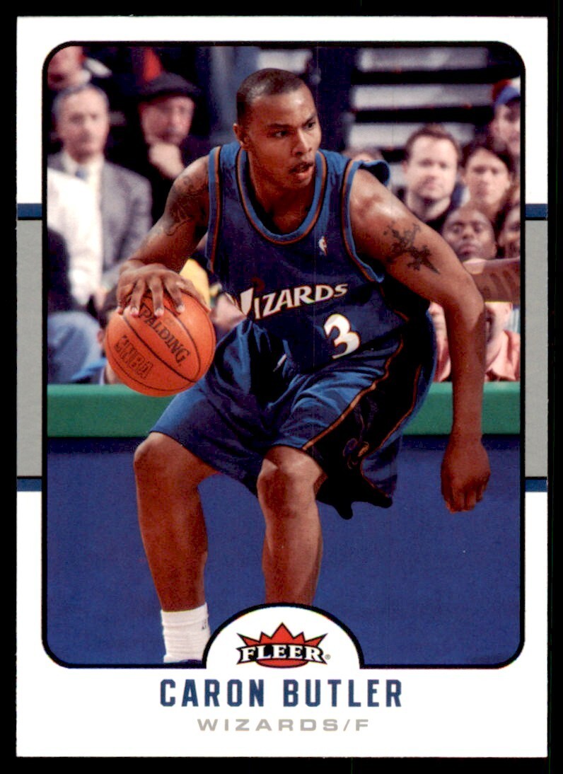 2006-07 Fleer Caron Butler 100 Washington Wizards #196