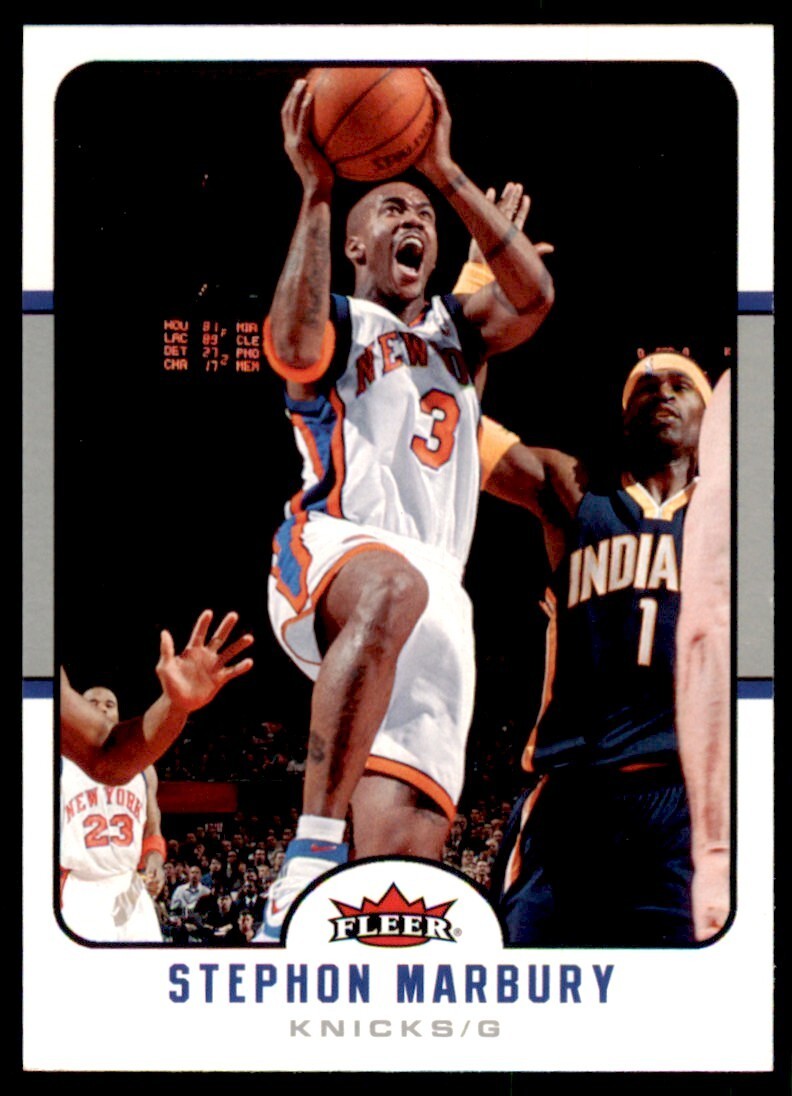 2006-07 Fleer Stephon Marbury New York Knicks #133