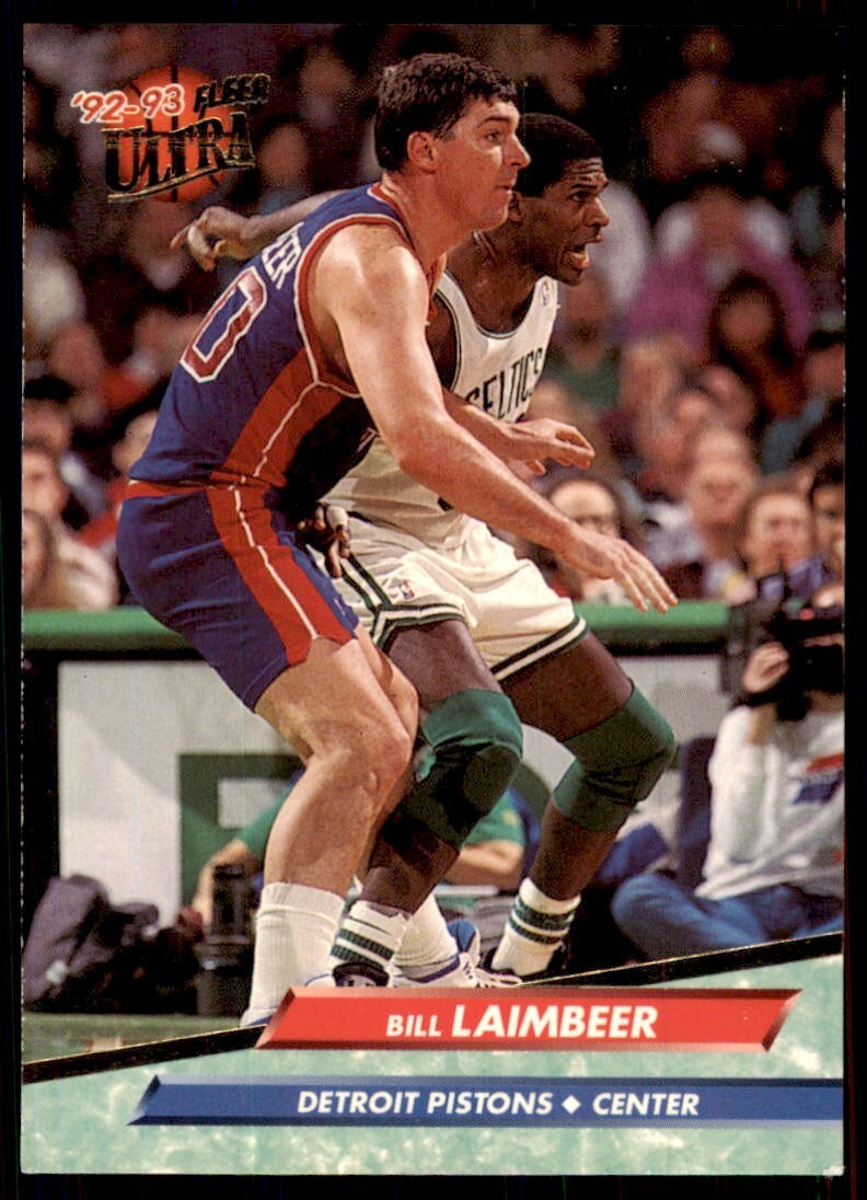 1992-93 Fleer Ultra Bill Laimbeer Basketball Cards #57