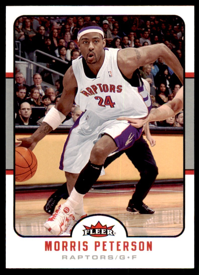 2006-07 Fleer Morris Peterson Toronto Raptors #187
